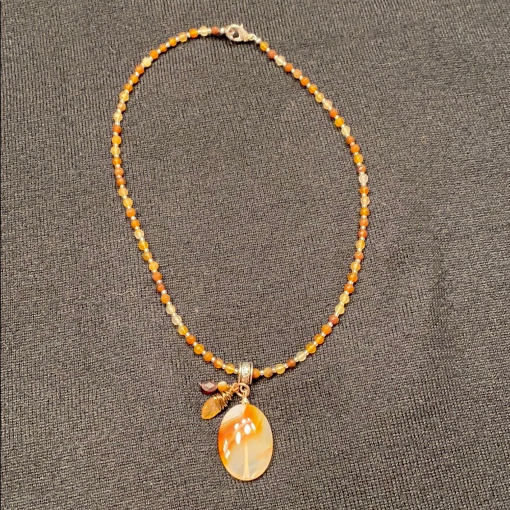 Bead & Stone necklace